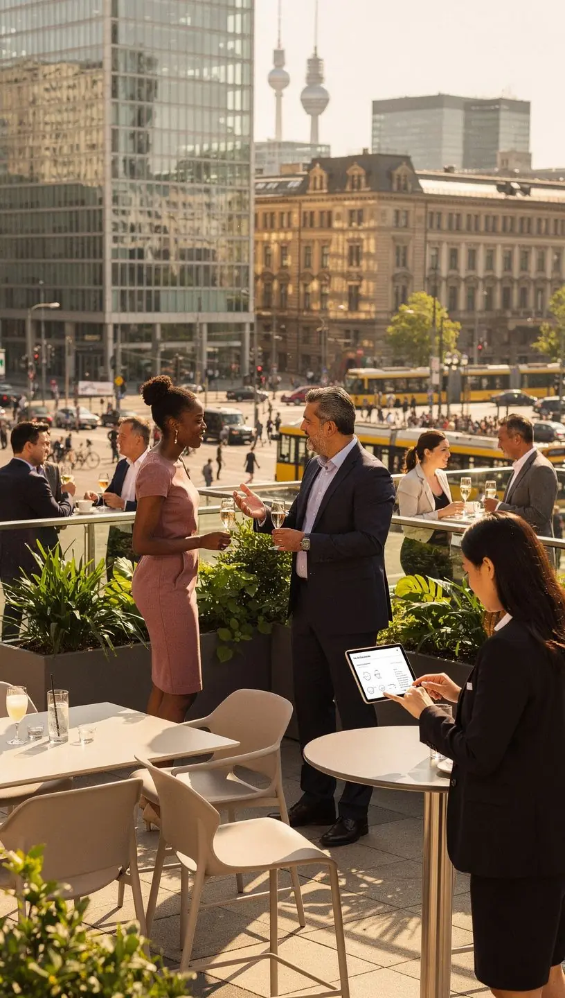 Nahaufnahme eines Vertragsdokuments für Leasingvereinbarungen, unterzeichnet von Geschäftspartnern in einem professionellen Umfeld.